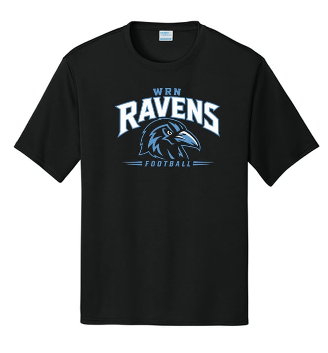 WRNMS Ravens Football DriFit Tees