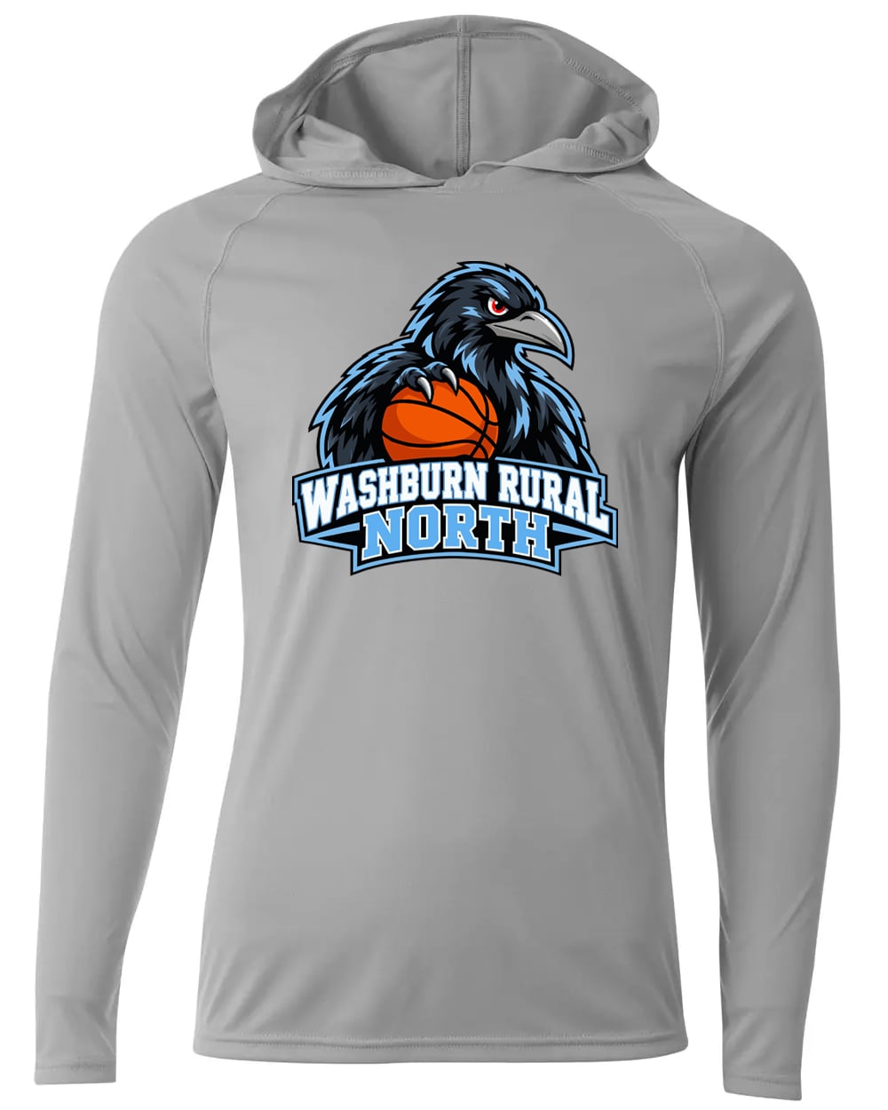 WRNMS 8th Grade Basketball Player Shooter Performance Hood