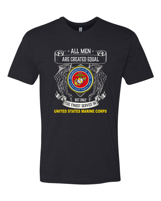 Finest Served In The Marines Tshirt