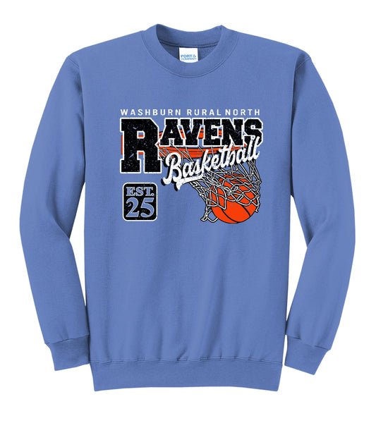 WRNMS Basketball Hoop Sweatshirt