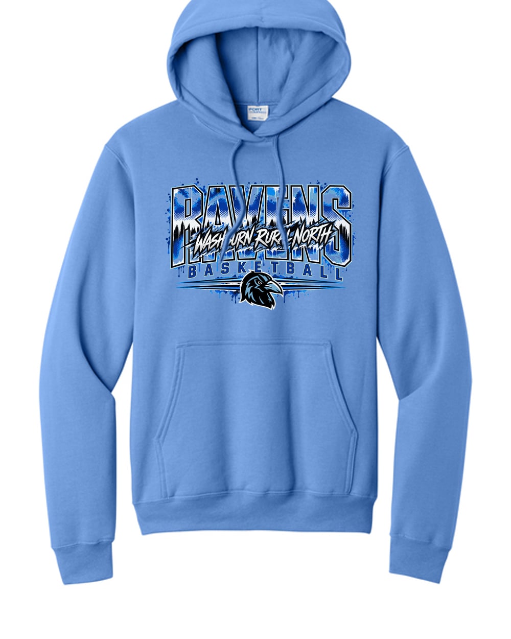 WRNMS Basketball Hoop Hoodie