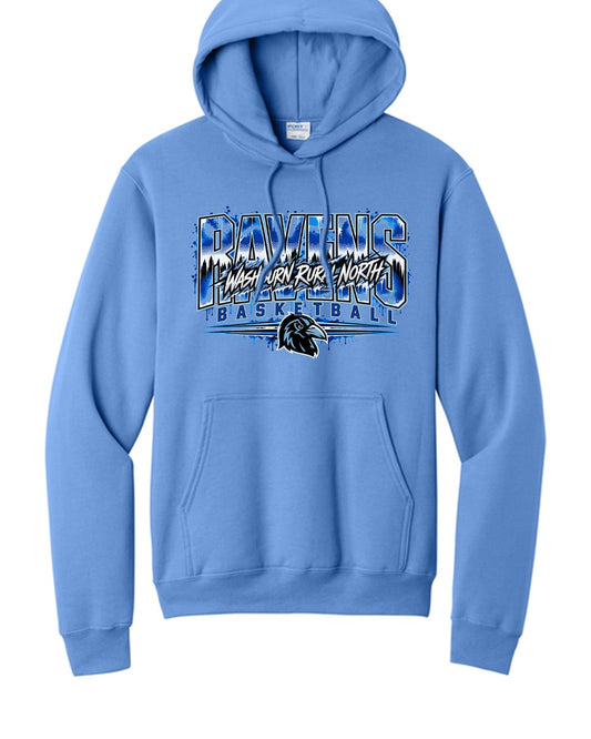 WRNMS Basketball Hoop Hoodie