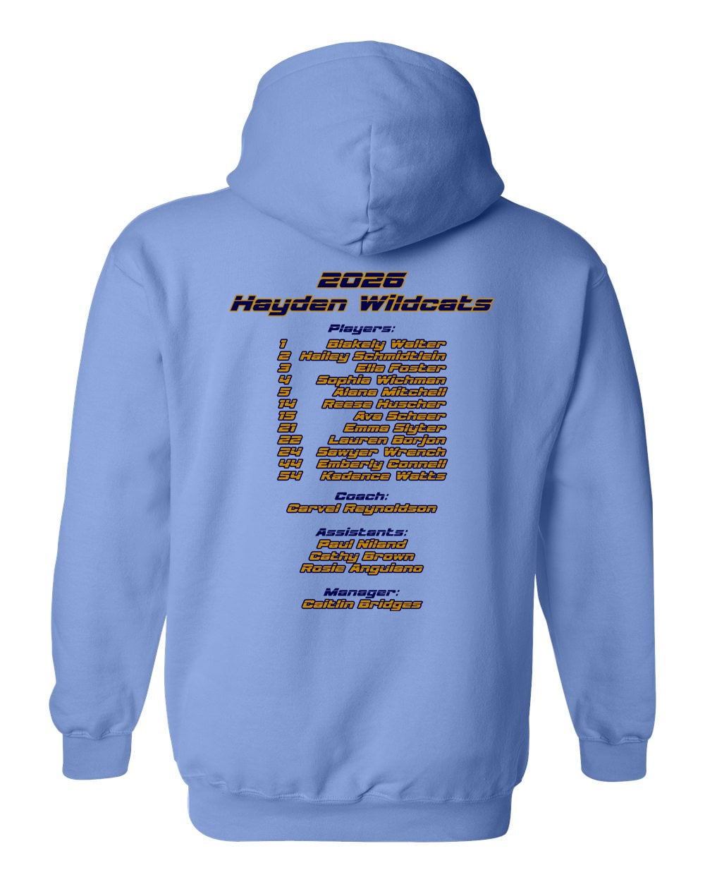 Hayden State Championship Basketball Hoodie