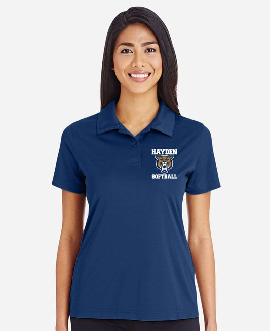 Hayden Softball Womens Performance Polo