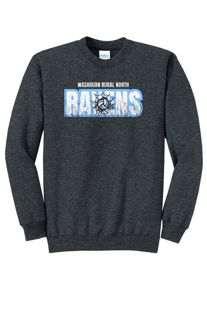 Washburn Rural North MS Volleyball Player Crewneck Sweayshirt