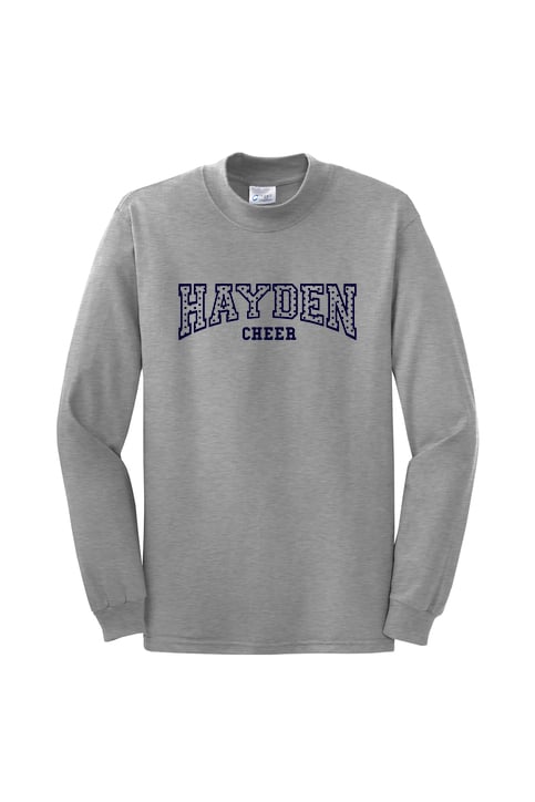 Hayden Cheer Polka Dot Mock Neck Sweatshirt