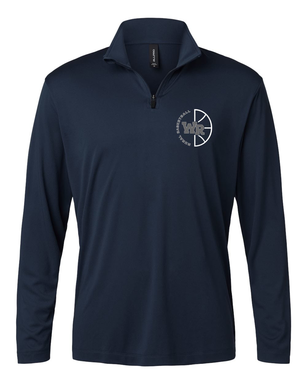 WRMS Basketball - 1/4 Zip Performance Pullover