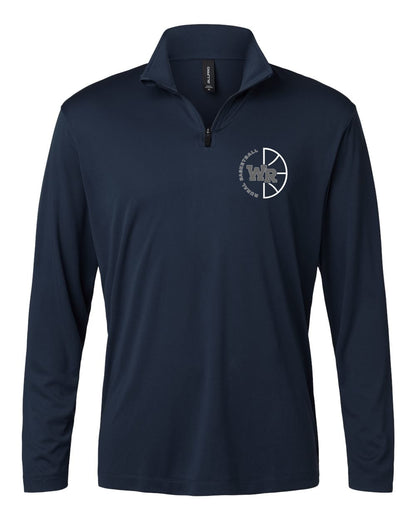WRMS Basketball - 1/4 Zip Performance Pullover