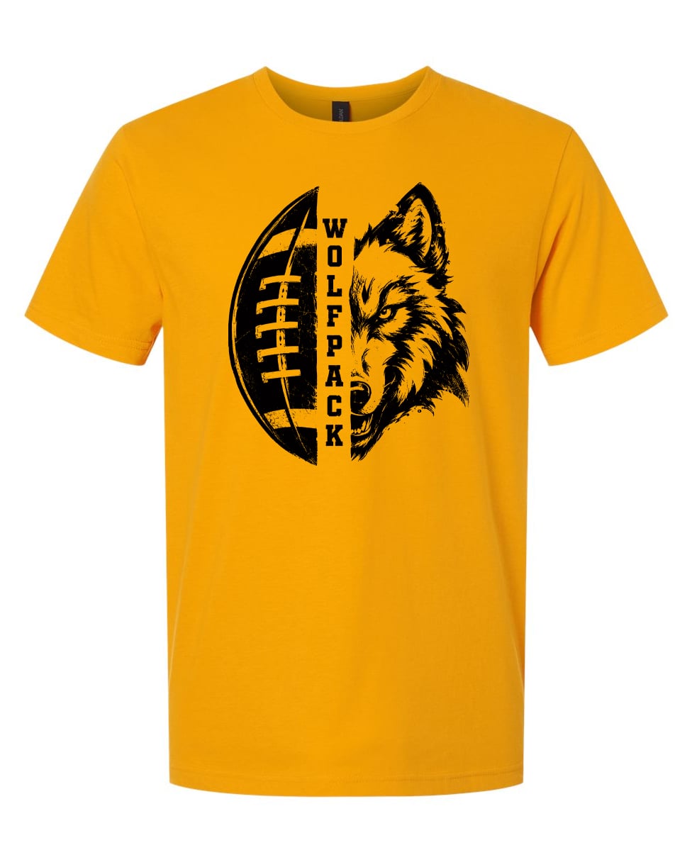 WOLFPACK LOGO GOLD TEE