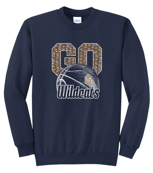Hayden Basketball Go Wildcats Fleece Sweatshirt
