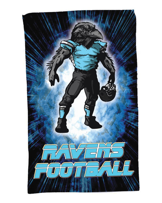 Washburn Rural North MS - Ravens Football - Rally Towel