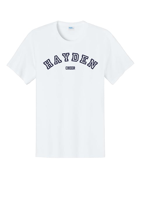 Hayden Cheer - Curved Cheer - Tshirt