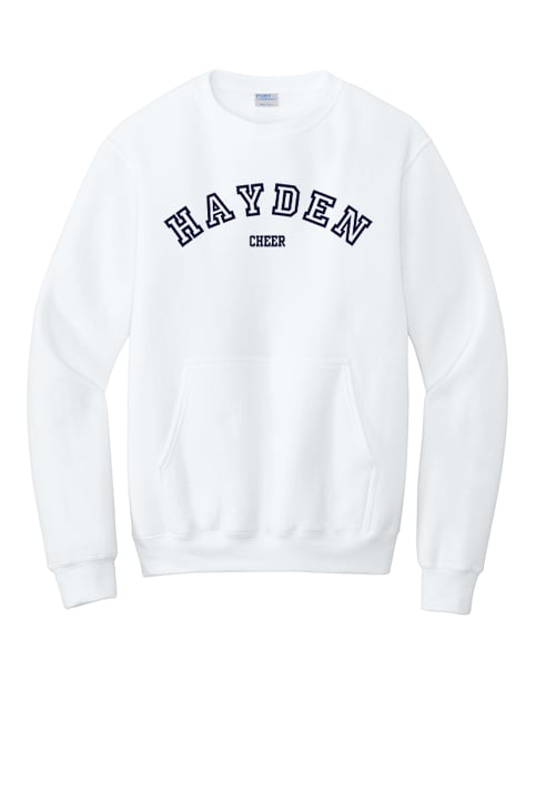 Hayden Cheer - Curved Cheer - Posket Sweatshirt