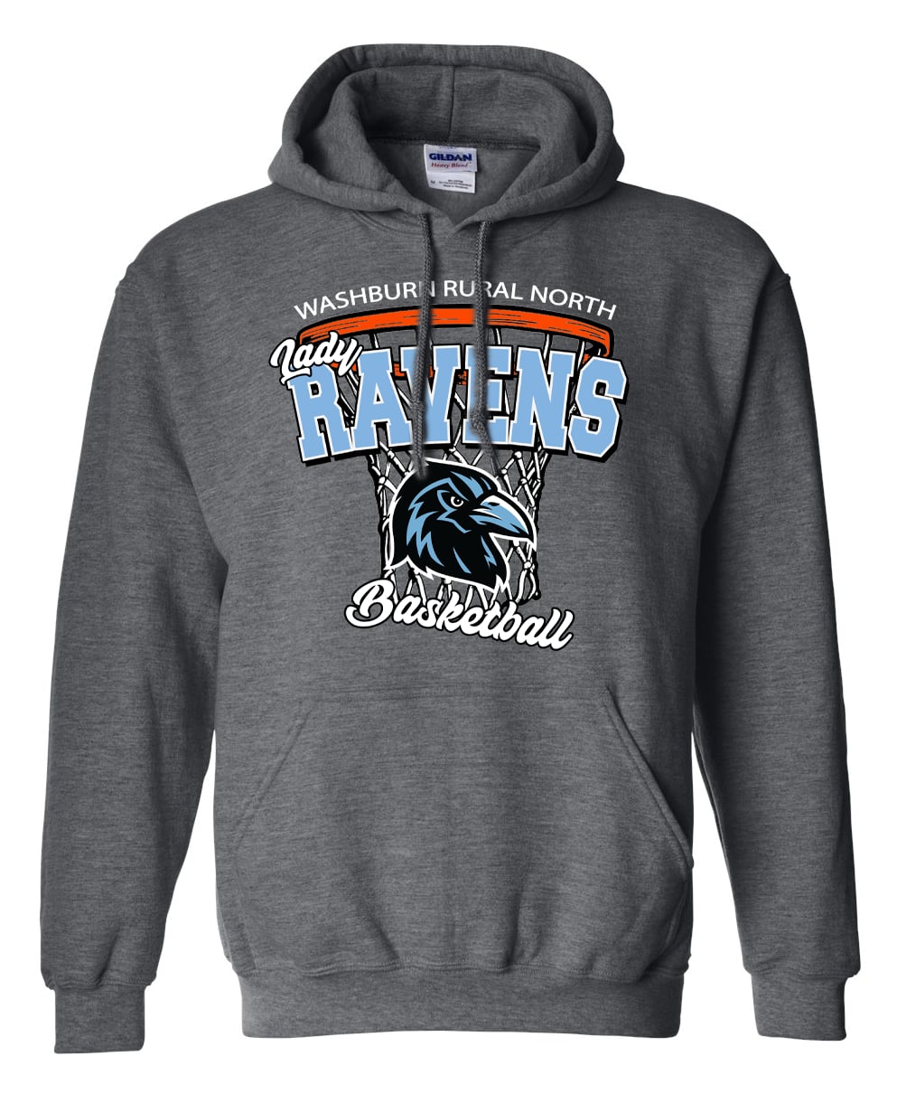 WRNMS Lady Ravens Basketball Hoodie