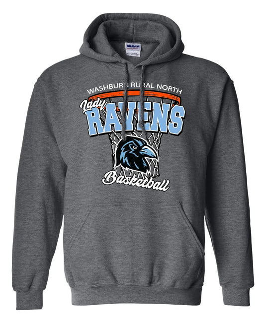 WRNMS Lady Ravens Basketball Hoodie