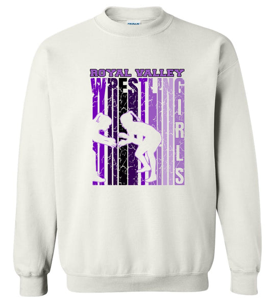 Royal Valley Wrestling Girls Sweatshirt