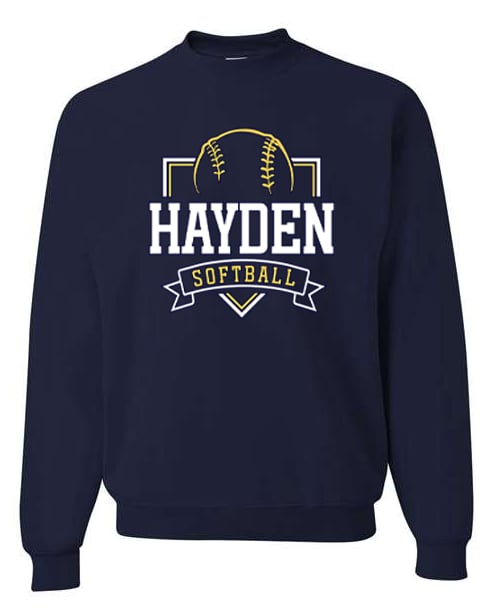 Hayden Softball Crew Sweatshirt 7