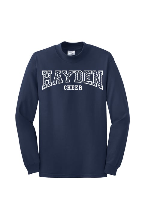 Hayden Cheer Polka Dot Mock Neck Sweatshirt