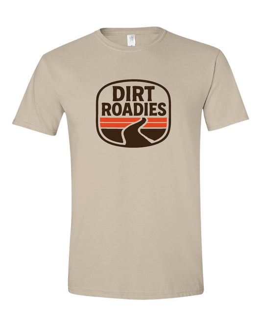 Dirt Roadies - Cabin Run - Sand Tee