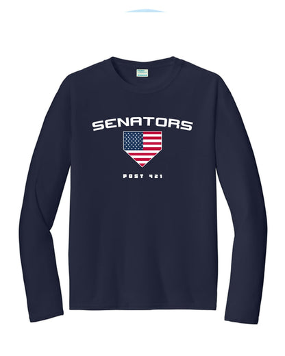 Senators Baseball Drifit UV Long Sleeve