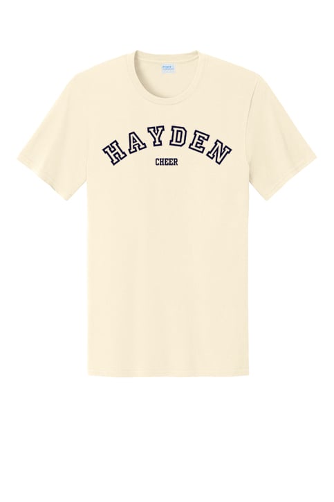 Hayden Cheer - Curved Cheer - Tshirt