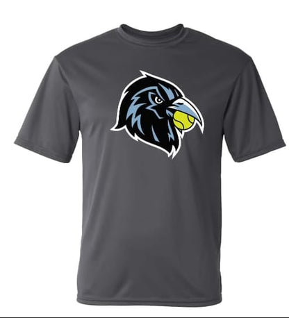 Washburn Rural North MS -  Ravens Tennis - Drifit Grey Tshirt or Tank