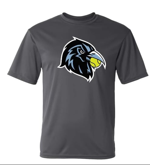 Washburn Rural North MS -  Ravens Tennis - Drifit Grey Tshirt or Tank