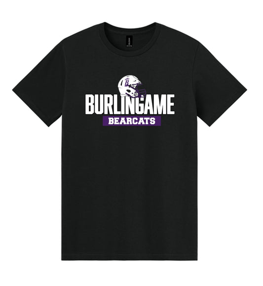 Bearcats - Football Cotton Tee Black