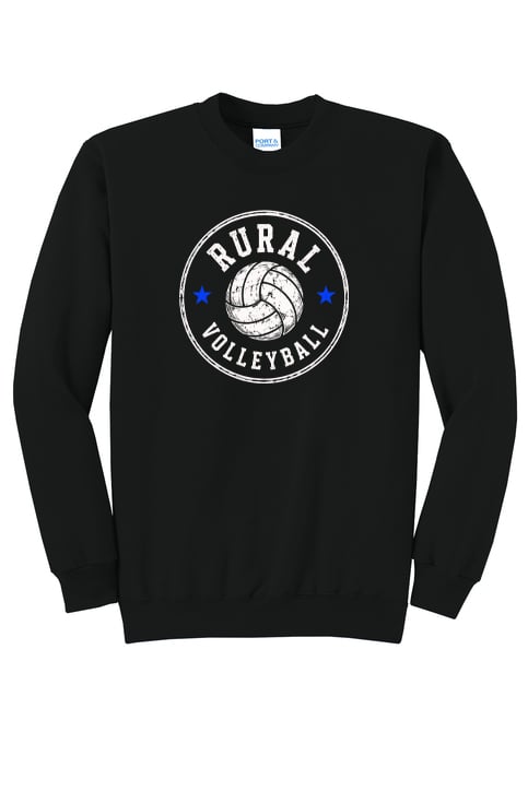 Washburn Rural North MS RURAL VB Crewneck Sweatshirt