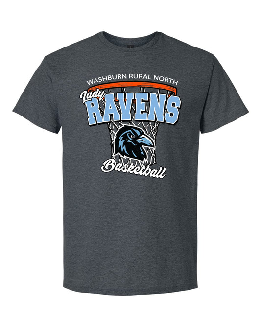 WRNMS Lady Ravens Basketball TShirt