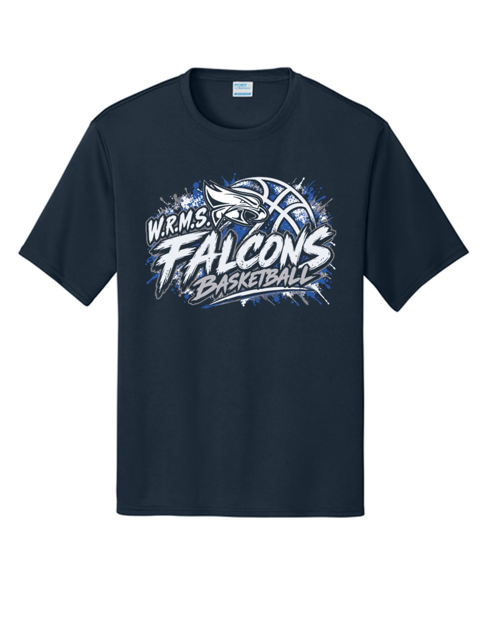 WRMS Basketball - Falcon Fast Break DriFit Tee