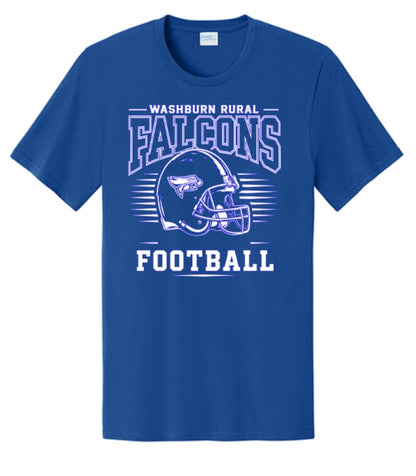 WRMS Falcons Cotton Football Tee