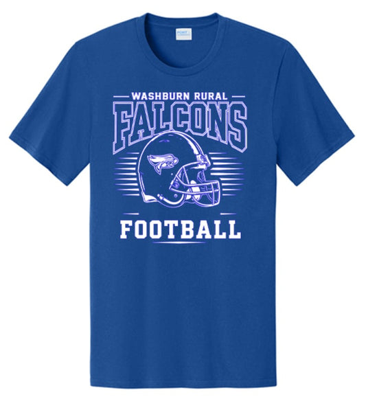 WRMS Falcons Cotton Football Tee