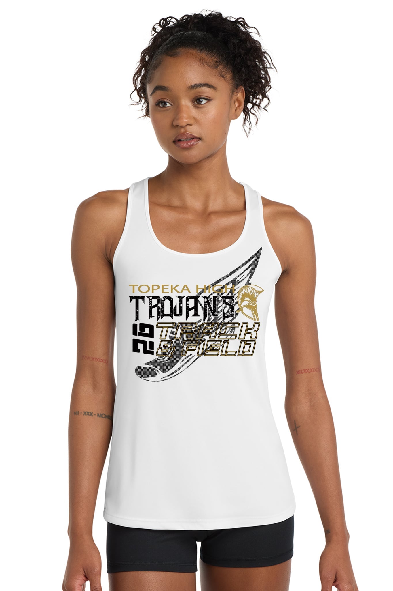 THigh 26' Track DriFit Womens Tank
