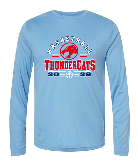 THUNDERCATS Basketball - Half Court Long Sleeve DriFit Tee