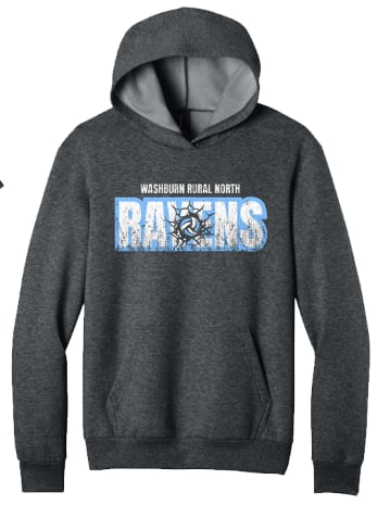 Washburn Rural North MS Volleyball Player Hoodie