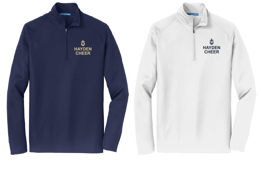 Hayden Cheer School Approved Pullover Zip Jackets