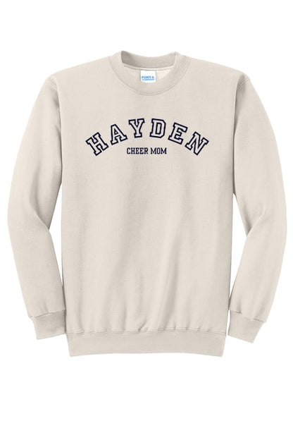Hayden Cheer - Curved Cheer Mom - Sweatshirt