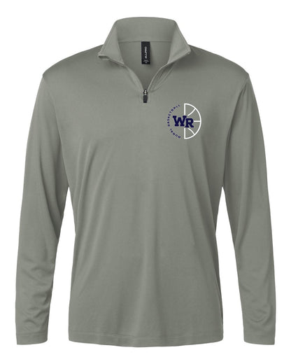 WRMS Basketball - 1/4 Zip Performance Pullover