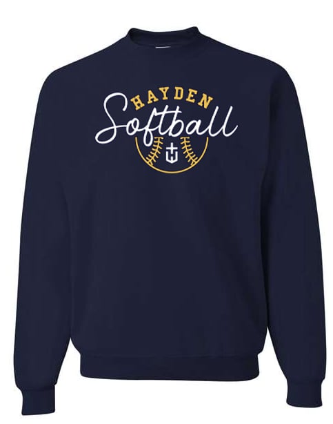 Hayden Softball Crew Sweatshirt 3