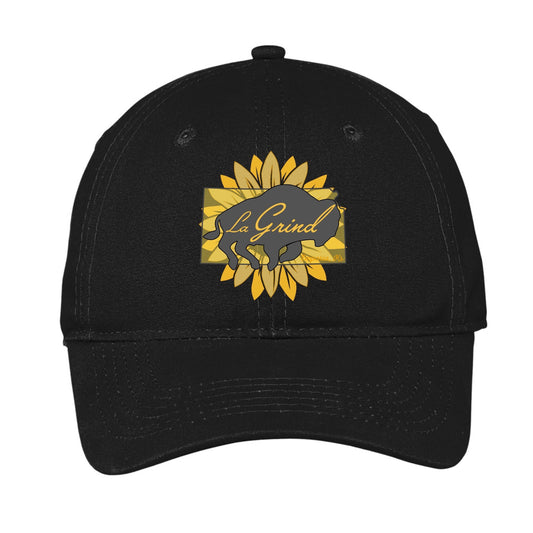 La Grind 2026 Sunflower State "Dad" Hat - Black