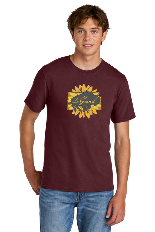 La Grind 2026 - Sunflower State Tee - Maroon