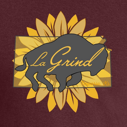 La Grind 2026 - Sunflower State Tee - Maroon