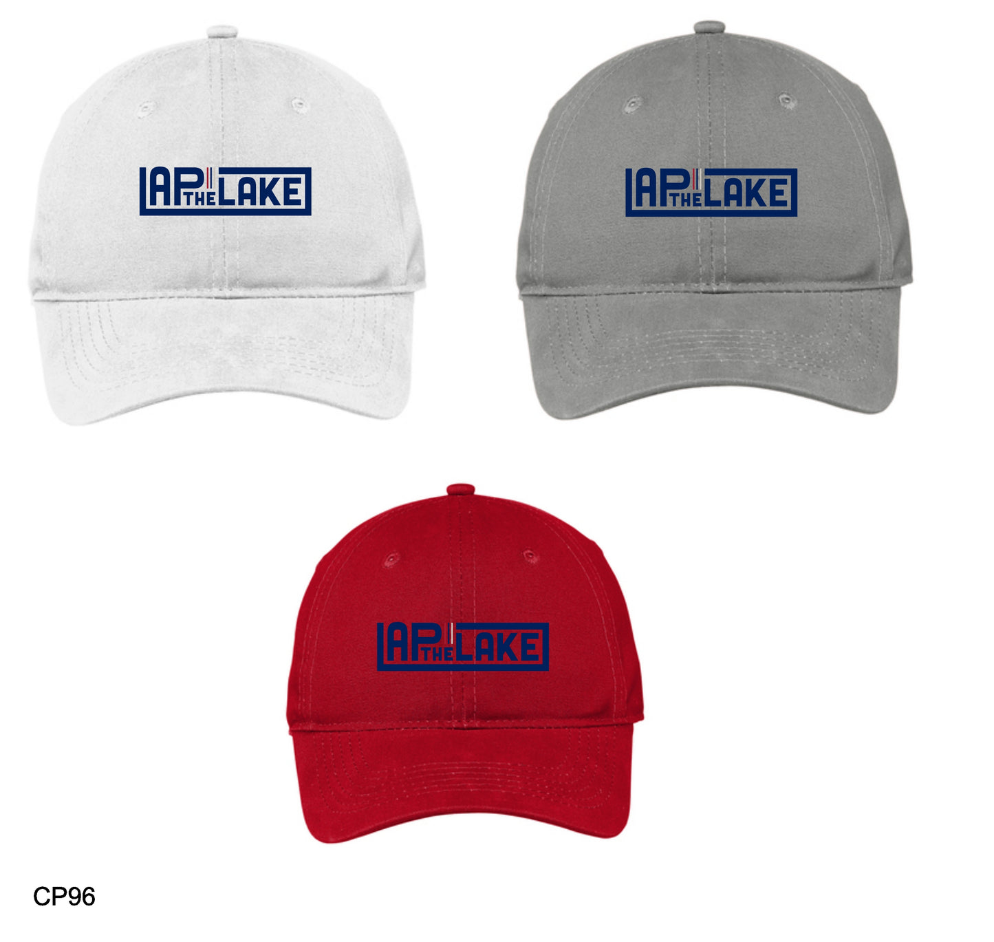 Lap the Lake - 2026 Embroidered Canvas Dad Hat