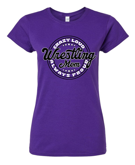 Royal Valley Wrestling Mom Womens T-Shirt