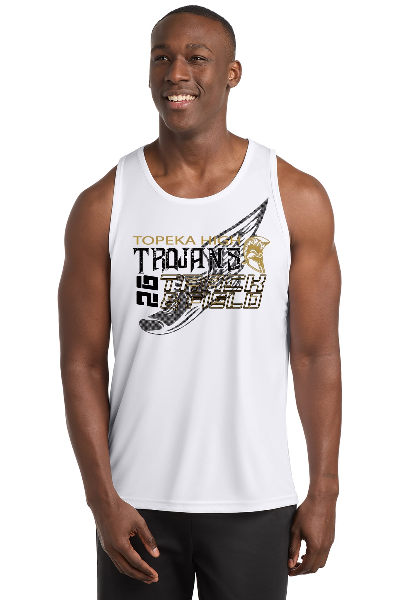 THign 26' Track DriFit Mens Tank