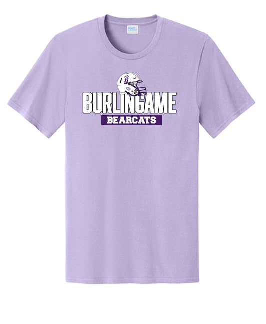 Bearcats - Football Cotton Tee Lavender