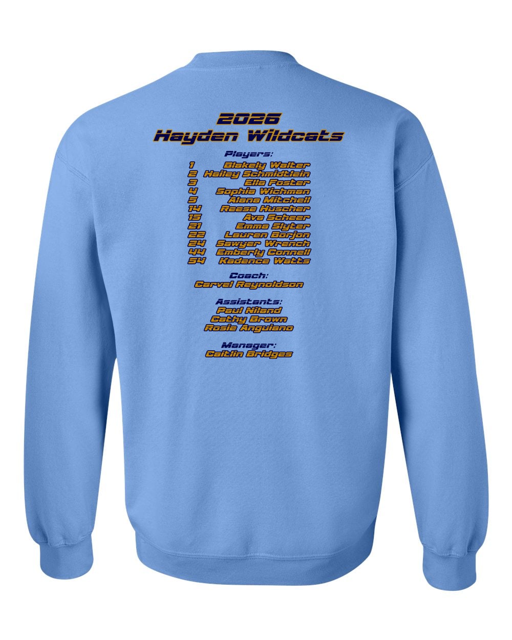 Hayden State Championship Basketball Sweatshirt