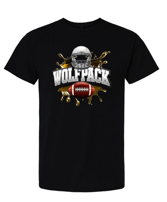 WOLFPACK GRAPHIC BLACK TSHIRT