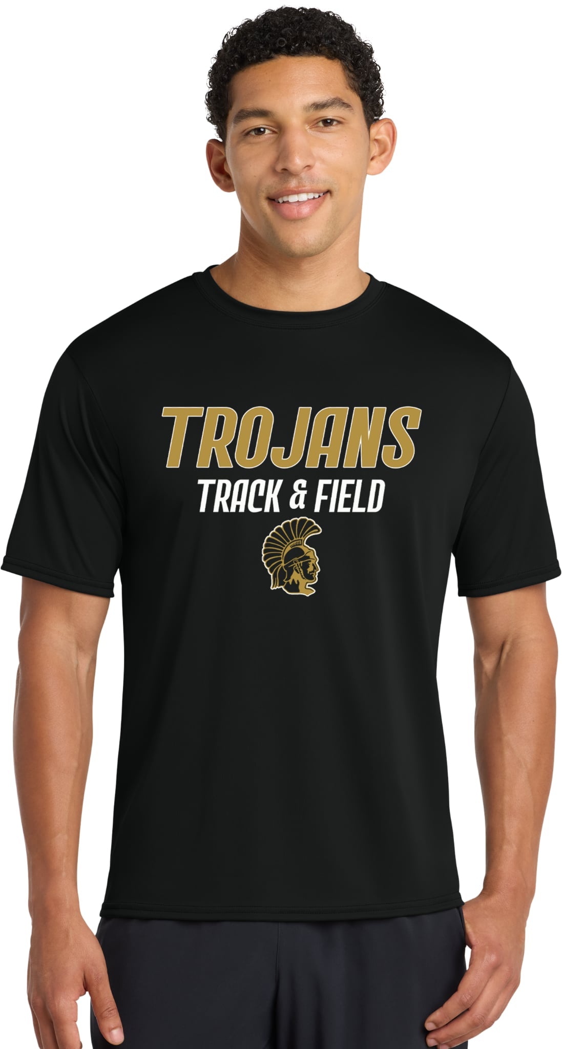 Trojans Track Cotton Tshirt